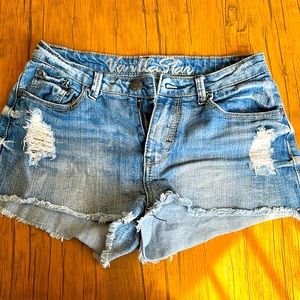 Vanilla Star Denim Booty shorts